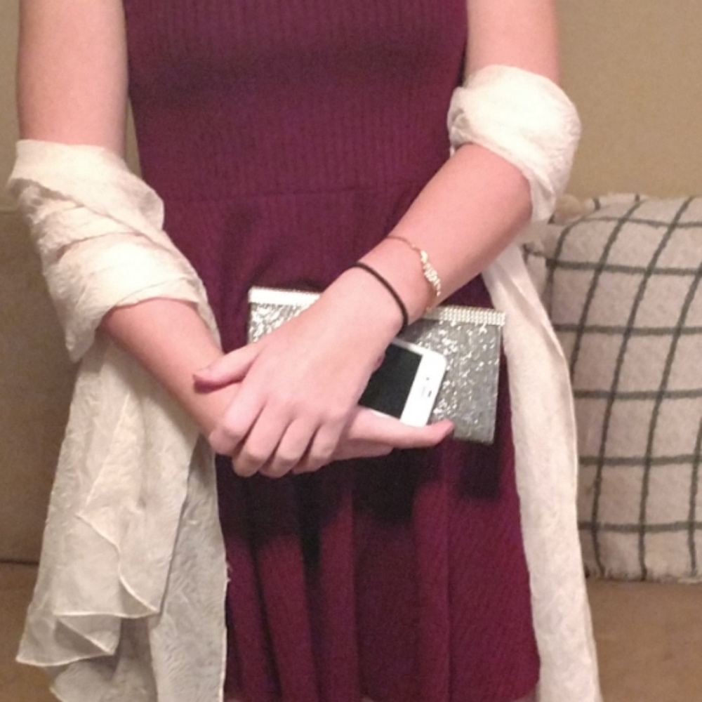 Aeropostale Burgundy sleeveless Dress